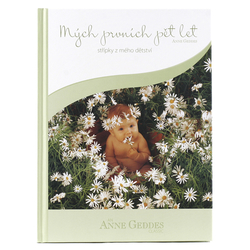 Kniha Mých Prvních Pět Let ANNE GEDDES - Kopretiny jaro, 95 stránek