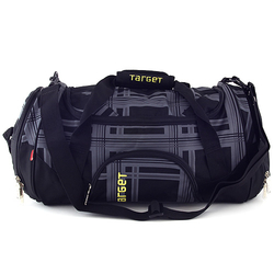 Cestovní taška TARGET Fashion černo/šedé kostky 