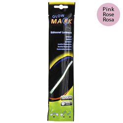 Svítící proužek Glow Mark 20 cm růžový