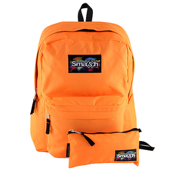 Studentský batoh SMASH včetně penálu/neonově oranžový 