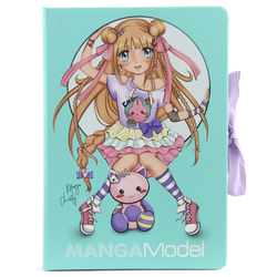 Zápisník s bločky TOP MODEL - Manga Model, Christy