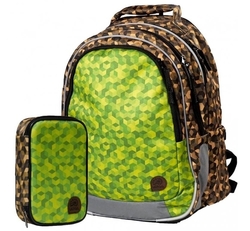 Školní batoh ULITAA Pixel 2dílný set, 24 l