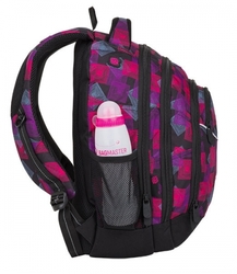 Studentský batoh BAGMASTER ENERGY 8 H black/pink/violet - POŠTOVNÉ ZDARMA