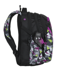 Studentský batoh BAGMASTER BAG 9 B purple/green/black - POŠTOVNÉ ZDARMA