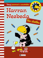 Havran Nezbeda - Na statku - kniha s úkoly