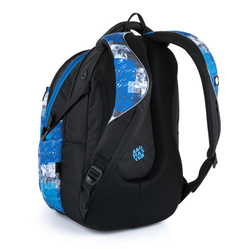 Studentský batoh BAGMASTER BAG 21 A blue/black - POŠTOVNÉ ZDARMA
