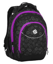 Studentský batoh BAGMASTER ENERGY 8 C black/gray/pink