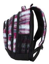Studentský batoh BAGMASTER ENERGY 18 A black/white/pink