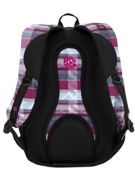 Studentský batoh BAGMASTER ENERGY 18 A black/white/pink