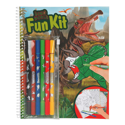 Omalovánky Dino World Fun Kit + 6 fixů