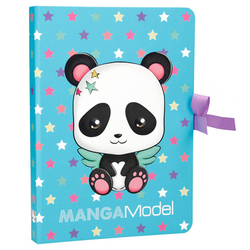 Zápisník s bločky MANGA MODEL Panda