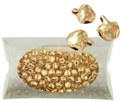 Rolničky miniaturní zlaté 7 mm, 48 g