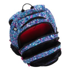 Studentský batoh BAGMASTER ENERGY 20 B white/pink/violet/blue