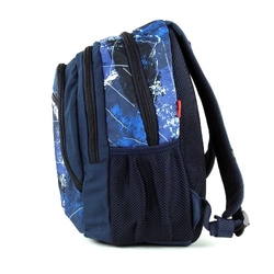 Školní batoh TARGET Modrý se vzorem