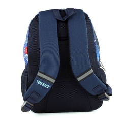 Školní batoh TARGET Modrý se vzorem