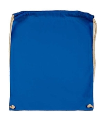 Batoh bavlněný, 140 g/m2, 37x48 cm, sv. modrý (Mid blue)