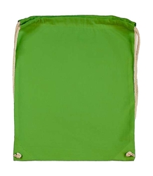 Batoh bavlněný, 140 g/m2, 37x48 cm, sv. zelený (Light green)