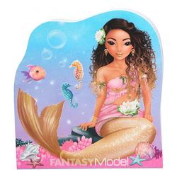 Bloček Fantasy Model mořská panna se zlatým ocasem