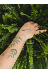Dočasné tetování KRESKY - Kapradiny