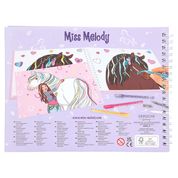 Omalovánka | Miss Melody Watercolour Book - kopie - kopie