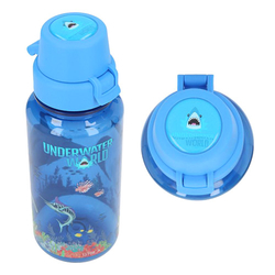 Plastová láhev Underwater World 400ml tmavě modrá