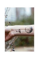 Dočasné tetování KRESKY - Na hory