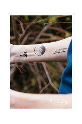 Dočasné tetování KRESKY - Na hory