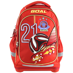 Školní batoh GOAL červený
