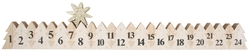 Set Adventní kalendář ZISCHKA černo-zlato-bílá - kopie