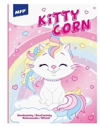 Omalovánky A4 Kitty-Corn
