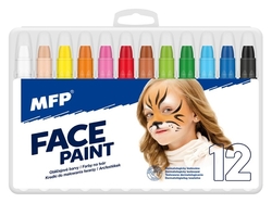 Barvy na obličej MFP 12ks set