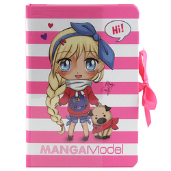 Zápisník s bločky MANGA MODEL Candy