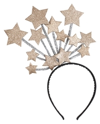 Silvestrovská čelenka hvězdy