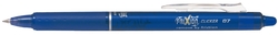 Gumovací pero PILOT Frixion clicker 0,7mm - modrá
