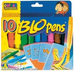Foukací fixy na papír BLO pens RAINBOW - 10 ks