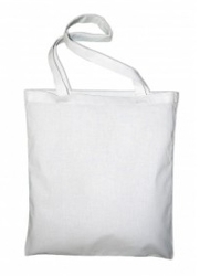 Bavlněná nákupní taška na malování bílá
