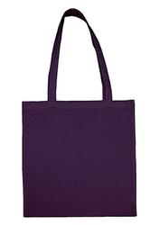 Bavlněná nákupní taška na malování 38x42 cm tm. fialová (Fas Purple)