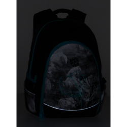 Studentský batoh BAGMASTER DIGITAL 20 B turquoise/gray/black - POŠTOVNÉ ZDARMA