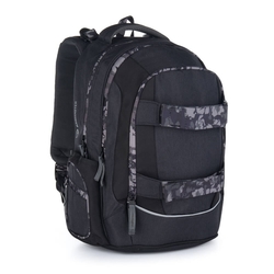 Studentský batoh BAGMASTER FLICK 22 B šedo černý, 34 l