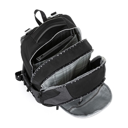 Studentský batoh BAGMASTER FLICK 22 B šedo černý, 34 l - kopie