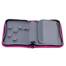 Školní penál BAGMASTER CASE GEN 20 A pink/black/violet/blue