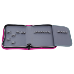Školní penál BAGMASTER CASE GEN 20 A pink/black/violet/blue