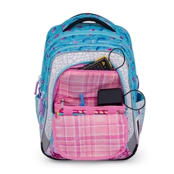 Školní batoh BAGMASTER GALAXY 8 A pink/gray/green - POŠTOVNÉ ZDARMA - kopie - kopie - kopie - kopie - kopie - kopie