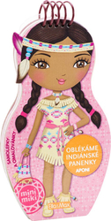 Omalovánky a samolepky Oblékáme indiánské panenky - APONI