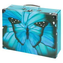 BAAGL Skládací školní kufřík Butterfly