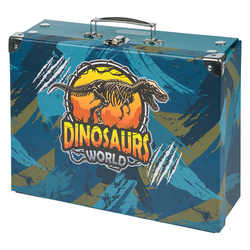 BAAGL Skládací školní kufřík Dinosaurs World