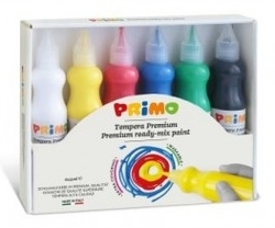 Temperové 3D barvy PRIMO BASIC, sada 6 x 75ml, box