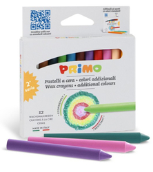 Voskové pastelky jumbo PRIMO Maxi 12ks  - kopie
